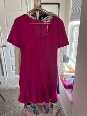 NWT Trina Turk Magenta Dress Sz 4